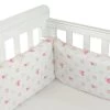 Cot Bumper 3 Sided - Fairy Princess Print