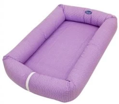 Cosy Crib Breathe Eze Tm - Purple Gingham