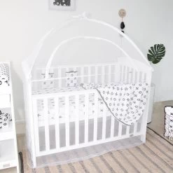 Babyhood Cot Canopy Net - Cream 135*80 Large Size