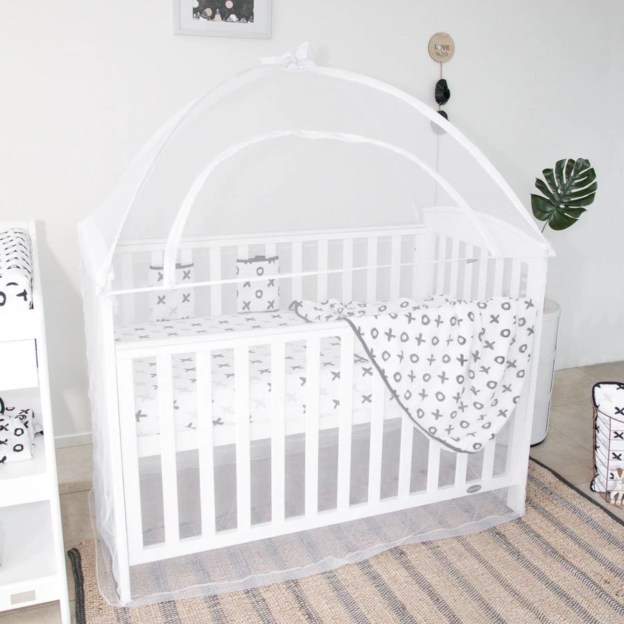Babyhood Cot Canopy Net - White 135*80 Large Size 1 Babyhood Cot Canopy Net - White 135*80 Large Size