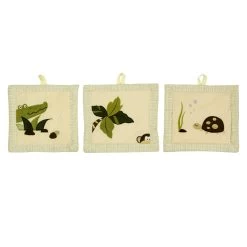 Amani Bebe - Wild Things 3Pce Wall Hanging