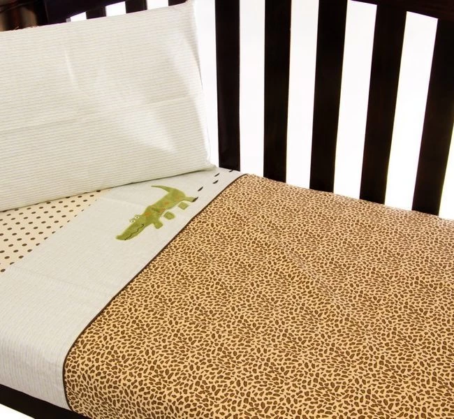 Amani Bebe - Wild Things 3 Pc Cot Sheet Set 1 Amani Bebe - Wild Things 3 Pc Cot Sheet Set
