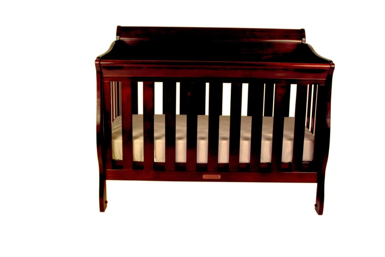 Amani Sleigh Cot - English Oak 3 Amani Sleigh Cot - English Oak - Image 3