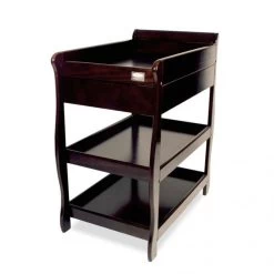 Sleigh Change Table With Draw - English Oak 6 Sleigh Change Table With Draw - English Oak -KidKraft Store B01 4712780617069 2