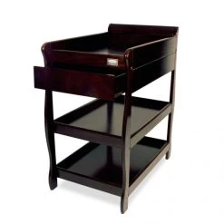 Sleigh Change Table With Draw - English Oak 7 Sleigh Change Table With Draw - English Oak -KidKraft Store B01 4712780617069 3