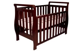 Toddler Rail For Georgia Sleigh Cot - Walnut -KidKraft Store B01 4712780617458 2