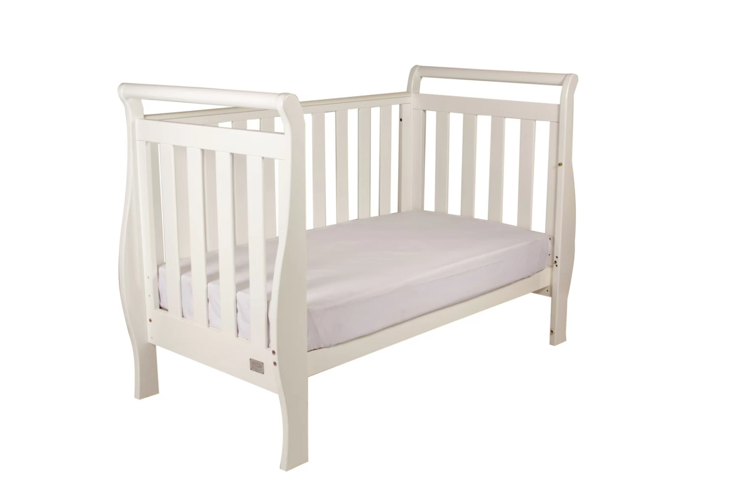Toddler Rail For Georgia Sleigh Cot - White 2 Toddler Rail For Georgia Sleigh Cot - White - Image 2