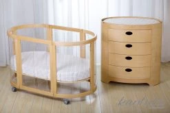 Kaylula Sova Cot Clear - Beech (With Breath Eze Mattress) -KidKraft Store B01 4712780617601 2