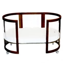 Kaylula Sova Cot Clear - English Oak (With Breath Eze Mattress) -KidKraft Store B01 4712780617618 3