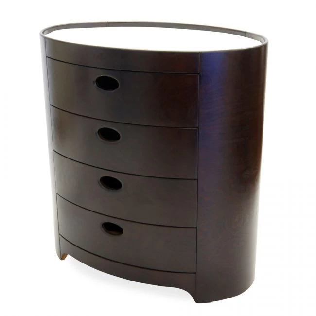 Kaylula Oval Chest - White 2 Kaylula Oval Chest - White - Image 2