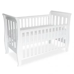 Classic Sleigh Cot - White -KidKraft Store B01 4712780618394 2