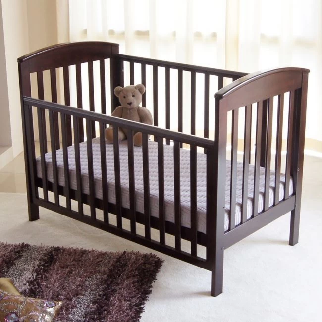 Babyhood Classic Curve Cot 4 In 1 - English Oak 2 Babyhood Classic Curve Cot 4 In 1 - English Oak - Image 2