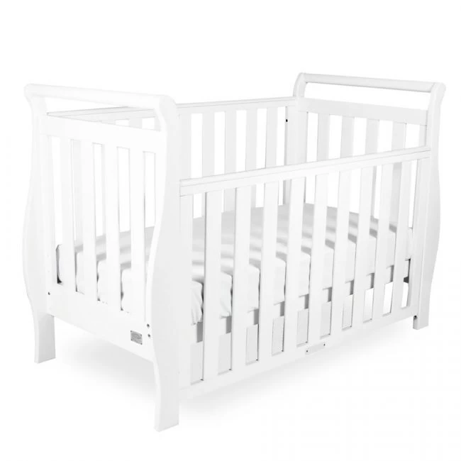 Georgia Sleigh Luxx Cot - White 4 Georgia Sleigh Luxx Cot - White - Image 4