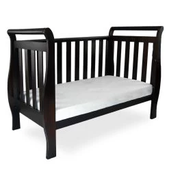 Georgia Sleigh Luxx Cot - English Oak -KidKraft Store B01 9350764003399 3