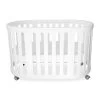 Kaylula Sova Cot Classic - White (With Breath Eze Mattress & FREE SHEET)