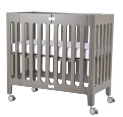 Bloom Alma Mini Crib Frost Grey