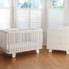 Bloom Retro Cot Coconut White