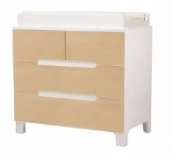 Bloom Alma Dresser Natural/Coconut White