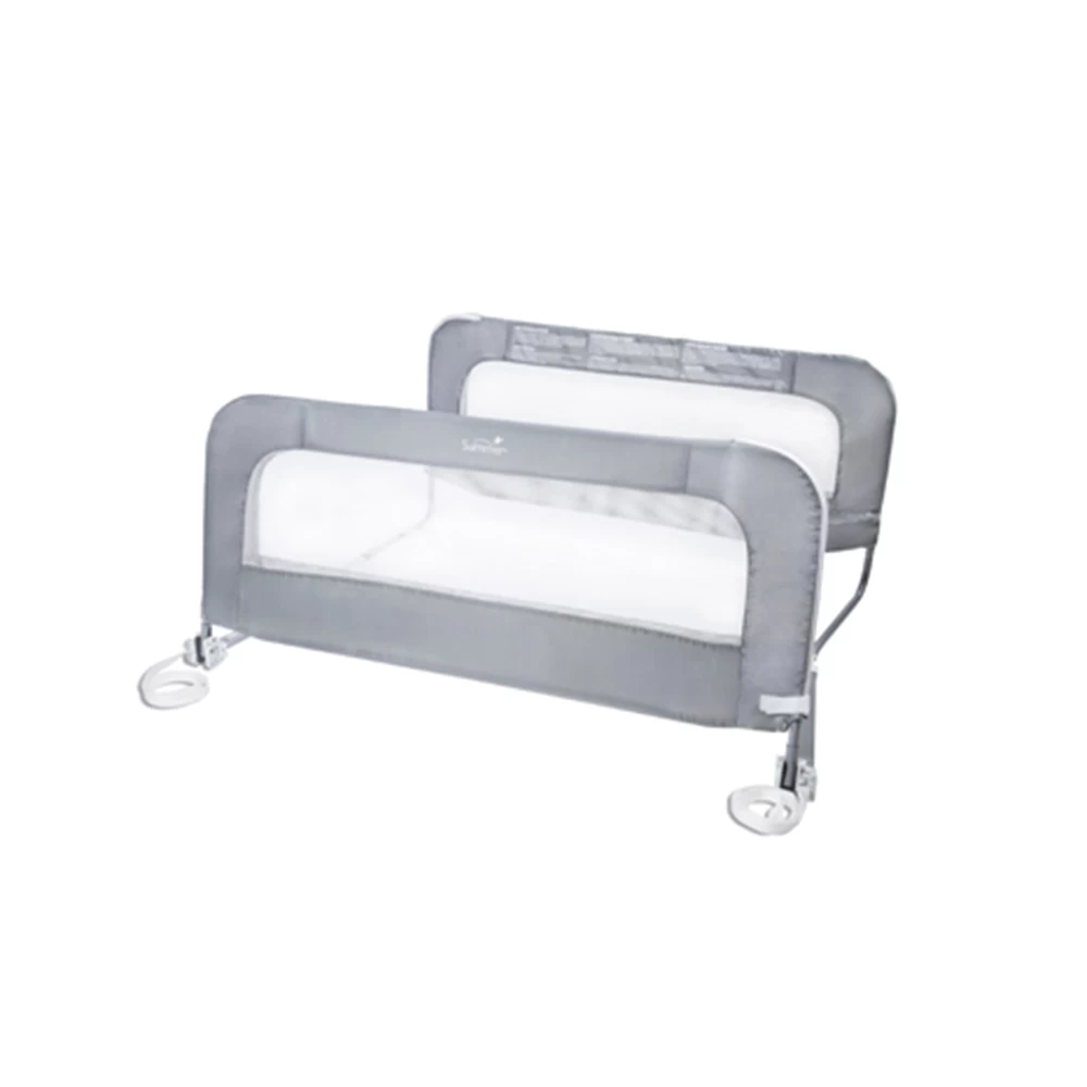 Double Safety Bedrail Grey 3 Double Safety Bedrail Grey - Image 3