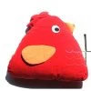Chick Cuddling Cushion(15X18X35 Cm) Red