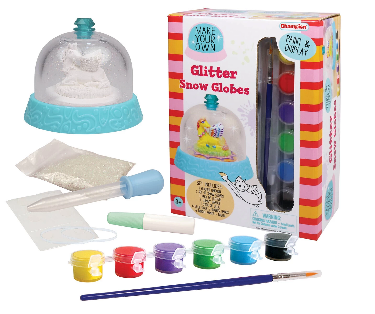 Kaper Kidz Make Your Own Glitter Snow Globe - Unicorn 1 Kaper Kidz Make Your Own Glitter Snow Globe - Unicorn