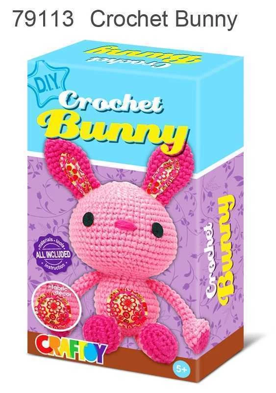Crochet- Bunny Craft Kit 1 Crochet- Bunny Craft Kit