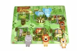 Kaper Kidz Latches Puzzle My Funny Zoo -KidKraft Store E01 ET201 3
