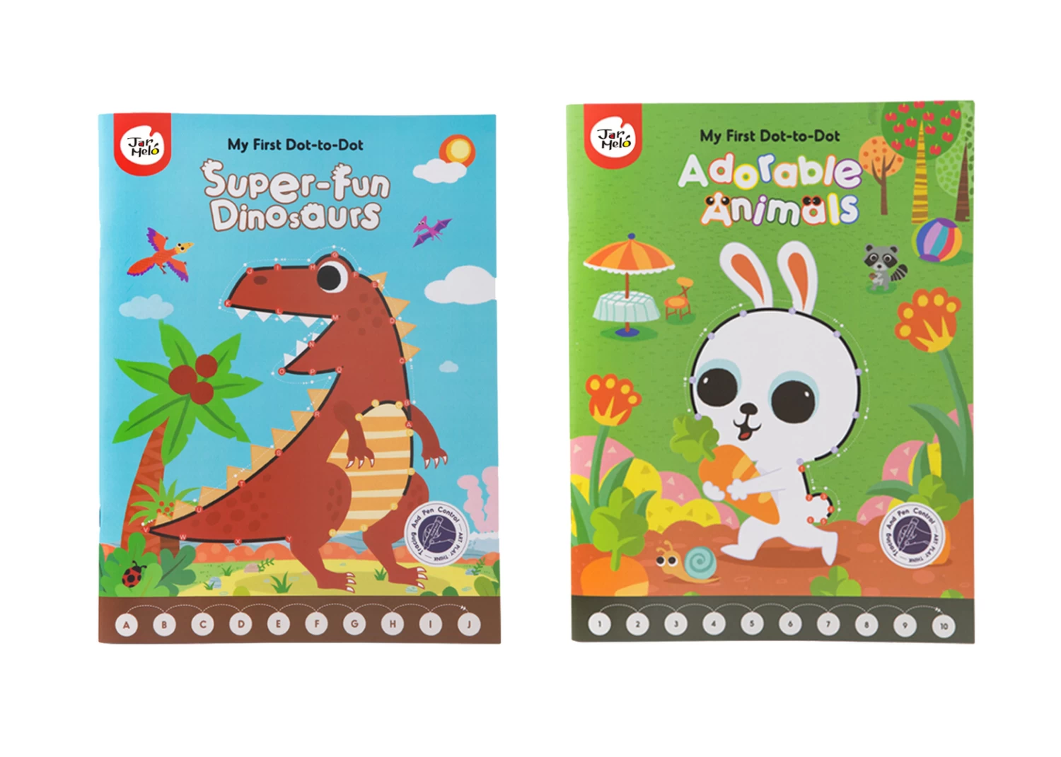 JarMelo My First Dot-To-Dot Drawing Book 1 JarMelo My First Dot-To-Dot Drawing Book