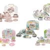 Kaper Kidz Price For 5 Assorted 15Pcs Tin Tea Set In Carrycase
