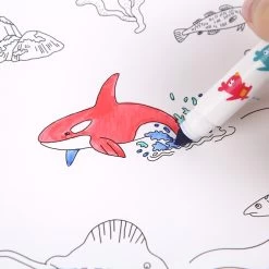 Giant Coloring Poster Pads - The World -KidKraft Store E01 JA90107 2