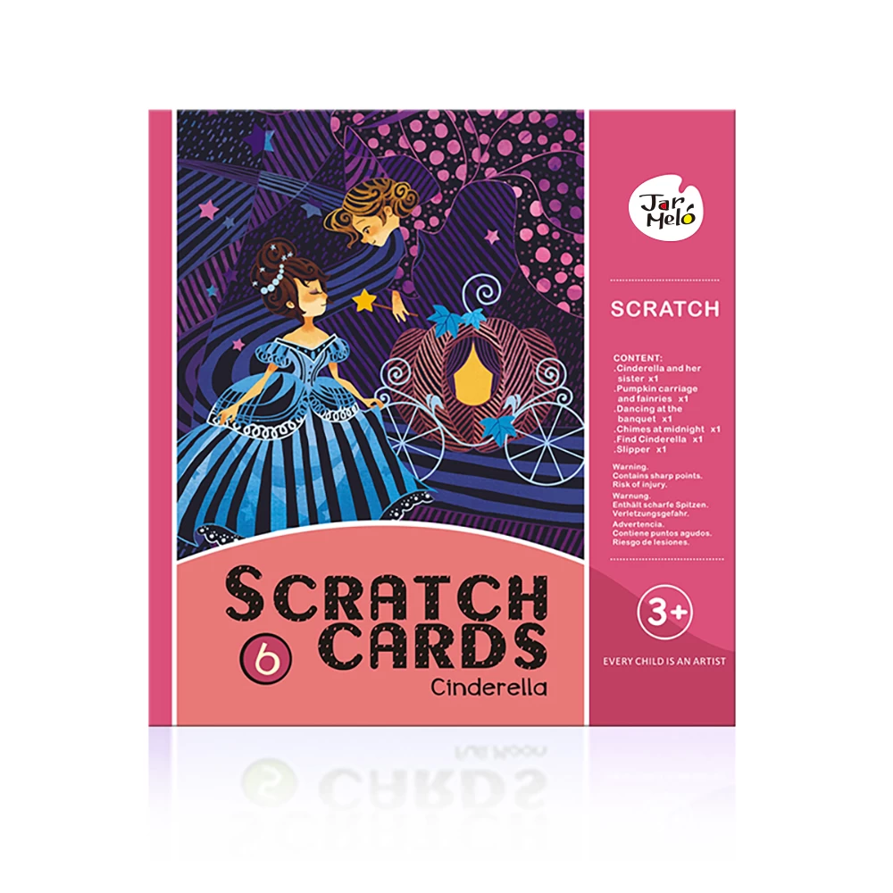 Jarmelo Scratch Card Set-Cinderella 2 Jarmelo Scratch Card Set-Cinderella - Image 2