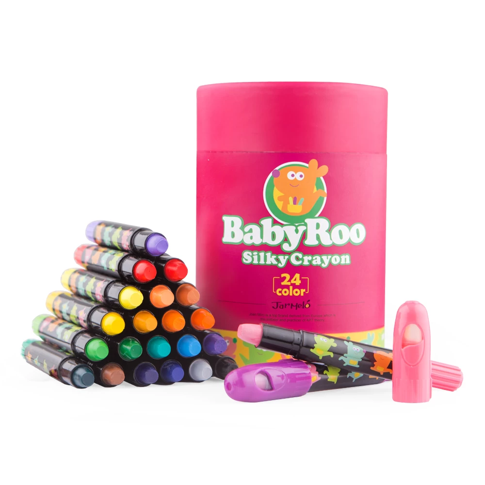 Silky Washable Crayon -Baby Roo 24 Colors 1 Silky Washable Crayon -Baby Roo 24 Colors