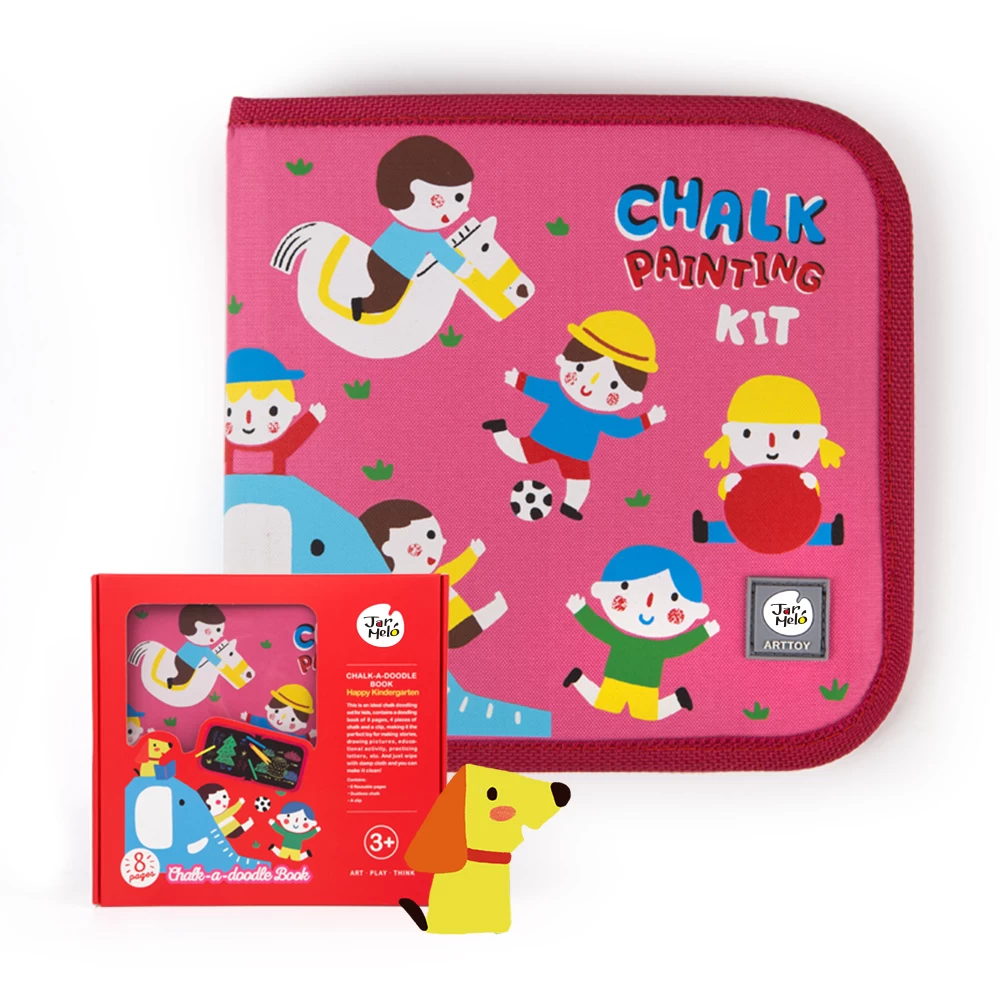 Chalk-A-Doodle Book - Happy Kindergarten 1 Chalk-A-Doodle Book - Happy Kindergarten