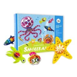 Jarmelo Children's Shell Arts Kit Craft Kit