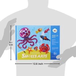 Jarmelo Children's Shell Arts Kit Craft Kit -KidKraft Store E01 JA90831 4