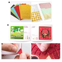 Mosaics Craft Kit - Animal Homehand Craft Kit 6 Mosaics Craft Kit - Animal Homehand Craft Kit -KidKraft Store E01 JA90961 2