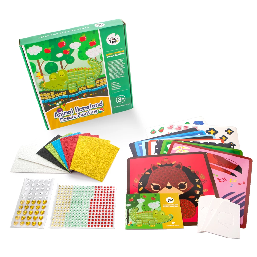 Mosaics Craft Kit - Animal Homehand Craft Kit 1 Mosaics Craft Kit - Animal Homehand Craft Kit
