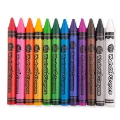 JarMelo Washable Crayons -Bulk Set 12-8 Packs -KidKraft Store E01 JA91012 2