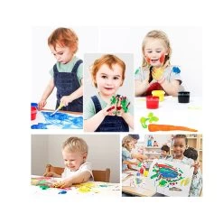 JarMelo Finger Paint 6 Colors Set -KidKraft Store E01 JA91142 3