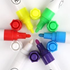 Jarmelo Liquid Chalk Markers -6 Colors -KidKraft Store E01 JA91159 3