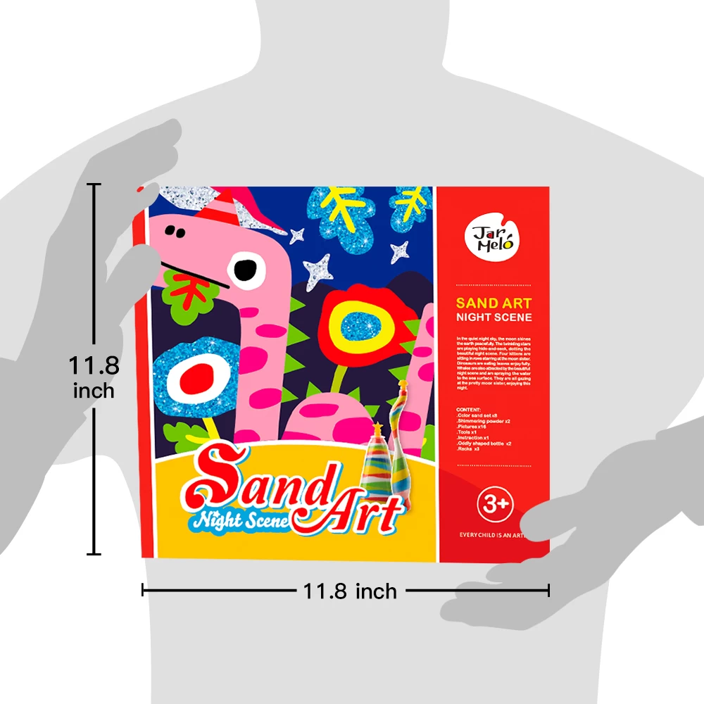 JarMelo Sand Art Kit -Night Scene Craft Kit 5 JarMelo Sand Art Kit -Night Scene Craft Kit - Image 5