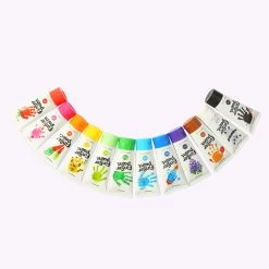 JarMelo Finger Paint 12 Colors Set Craft Kit -KidKraft Store E01 JA91418 4