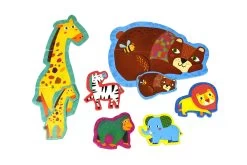 Jarmelo First Puzzle - Wildlife -KidKraft Store E01 JA92484 3