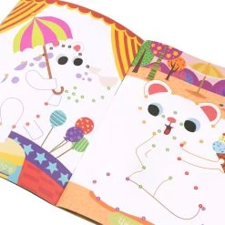 JarMelo My First Dot-To-Dot Drawing Book-Adorable Animals -KidKraft Store E01 JA93528 2