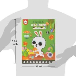 JarMelo My First Dot-To-Dot Drawing Book-Adorable Animals -KidKraft Store E01 JA93528 4