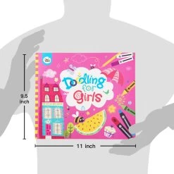 Jarmelo Doodling Book For Girls -KidKraft Store E01 JA93573 4
