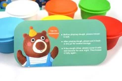Jarmelo Organic Dough - 6 Colors Craft Kit 6 Jarmelo Organic Dough - 6 Colors Craft Kit -KidKraft Store E01 JA93788 2