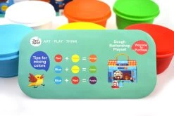 Jarmelo Organic Dough - 6 Colors Craft Kit 7 Jarmelo Organic Dough - 6 Colors Craft Kit -KidKraft Store E01 JA93788 3