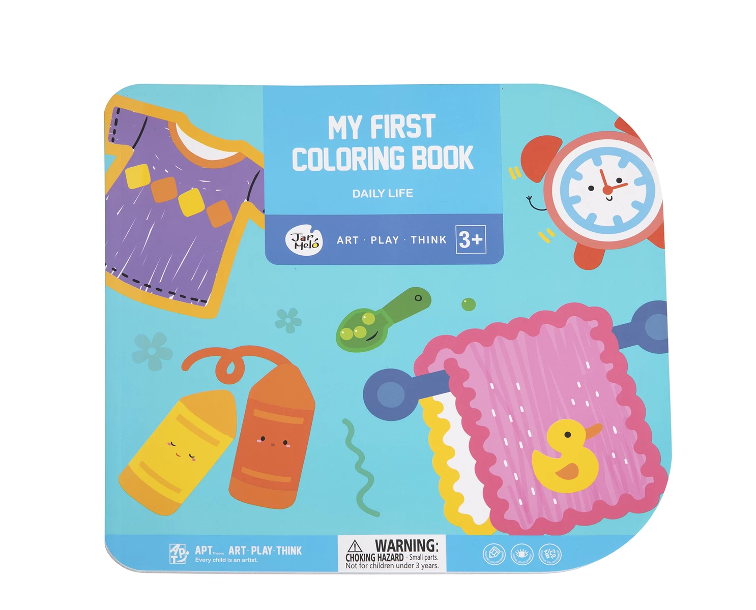 Jarmelo My First Coloring Book - Daily Life 1 Jarmelo My First Coloring Book - Daily Life