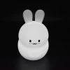 Kaper Kidz Bedtime Bunny Silicone Night Light With Remote & USB Cable